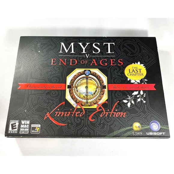 Myst V: End of Ages - Limited Edition PC Windows/Mac 2005 New Factory Sealed - Picture 1 of 12